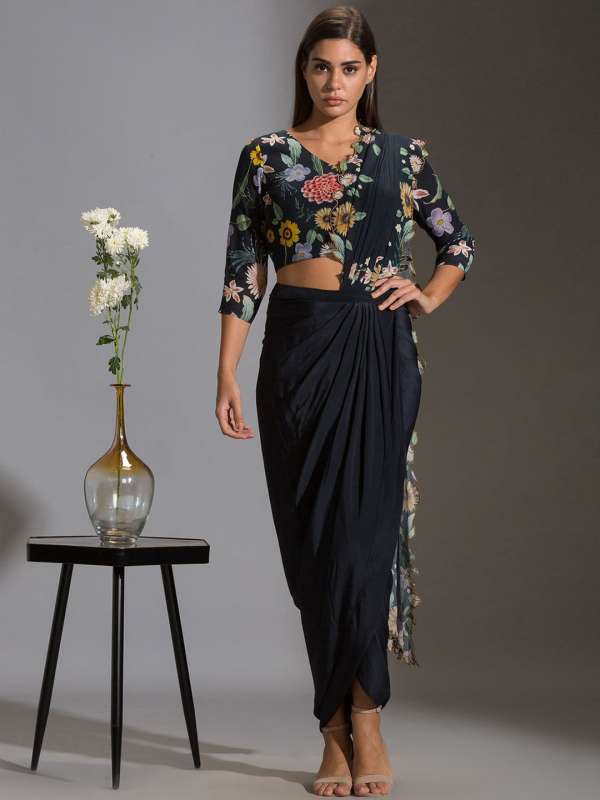 Saree gown myntra hotsell