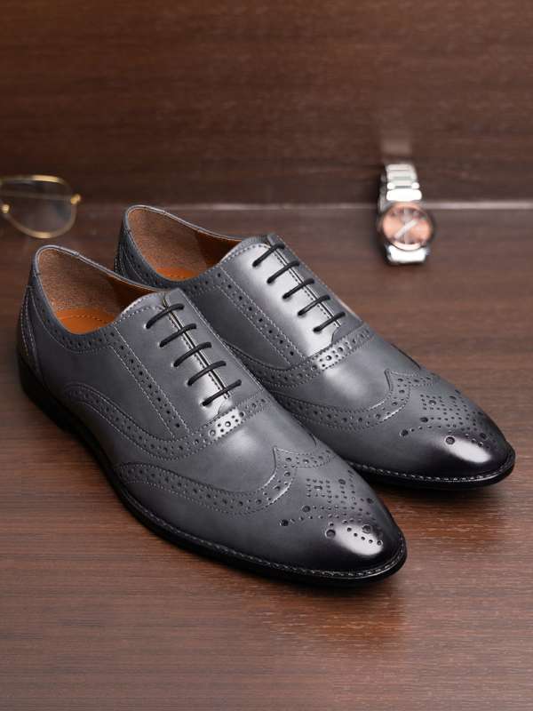 Gray formal shoes shop