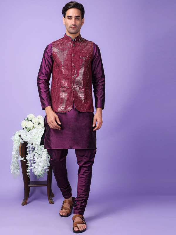 Purple modi jacket sale