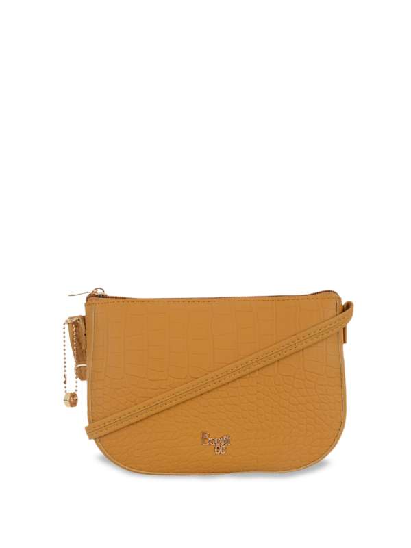 Baggit Mustard Sling Bag Buy Baggit Mustard Sling Bag online in India
