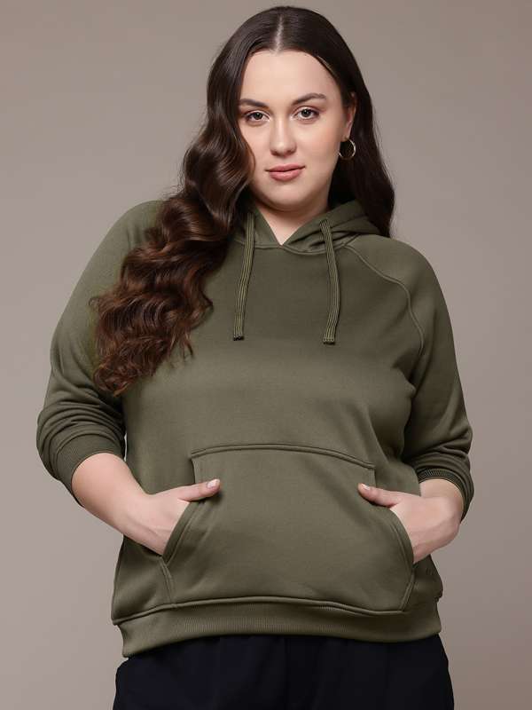 Buy Plus Size Sweatshirt Online at the Best Price Myntra