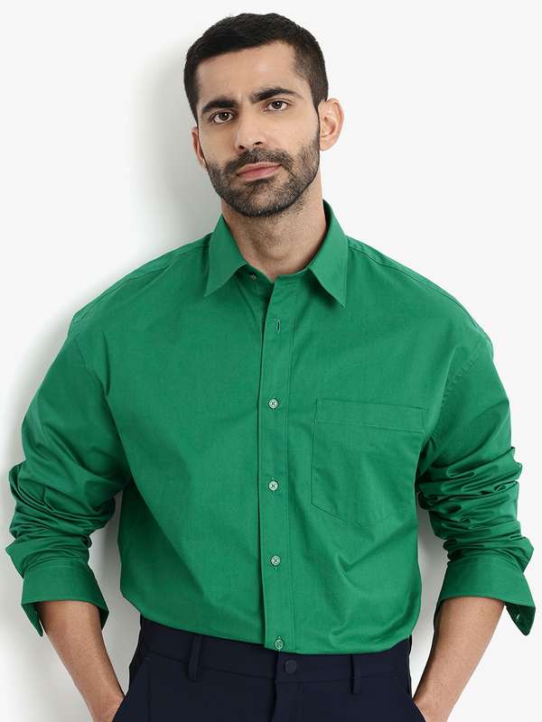 Green Fiber Shirts - Buy Green Fiber Shirts online in India