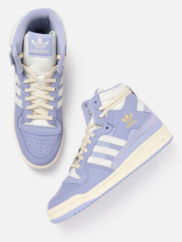 Adidas purple high tops new arrivals