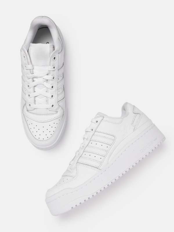 Womens all white adidas sneakers on sale