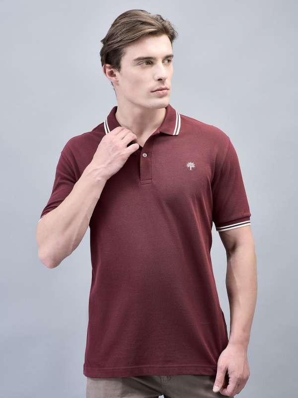 Woodland polo t shirt top
