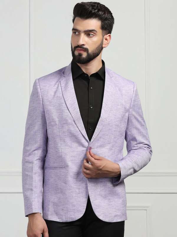 Men Linen Summer Blazer Buy Men Linen Summer Blazer online in India
