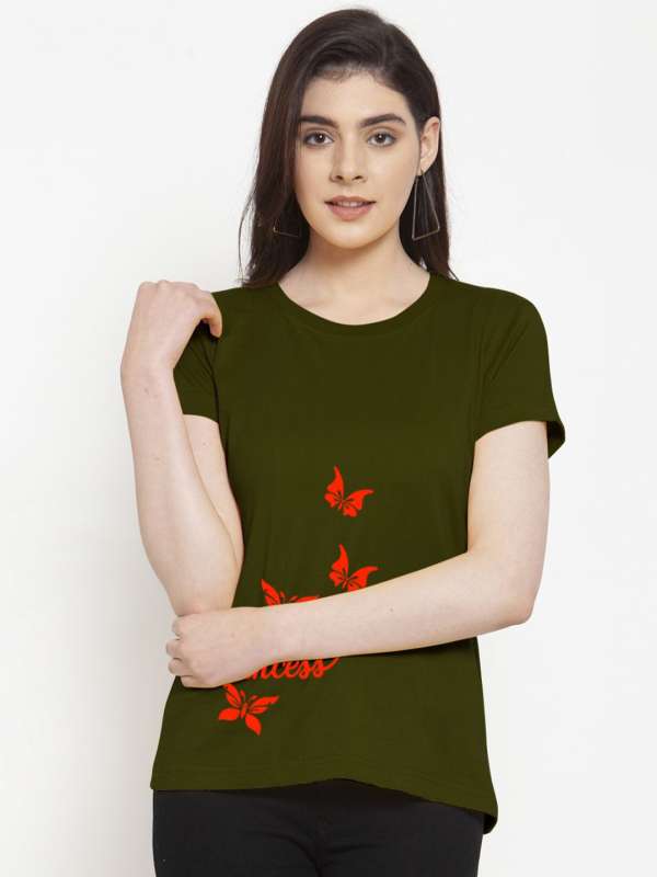 Sports t shirts for ladies online cheap