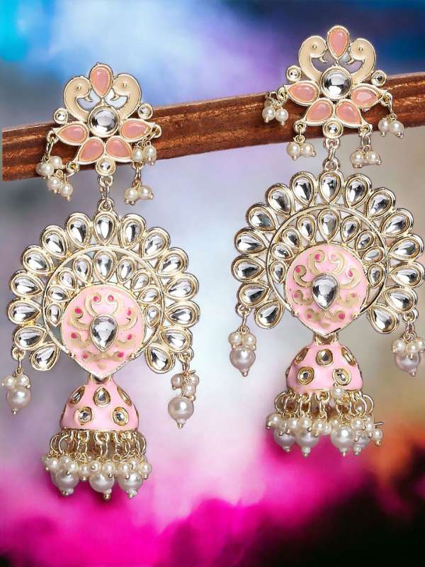 Metal jhumkas online store