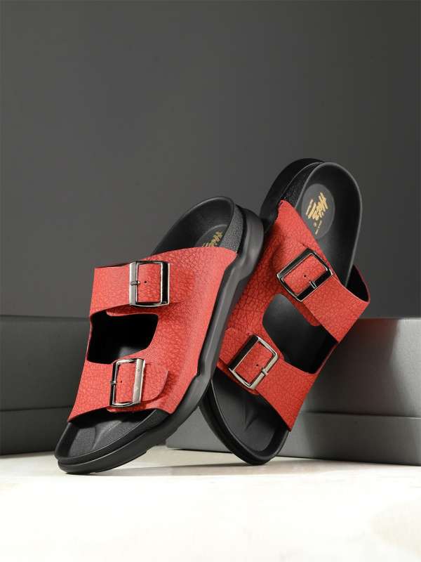 Red chip sandals deals