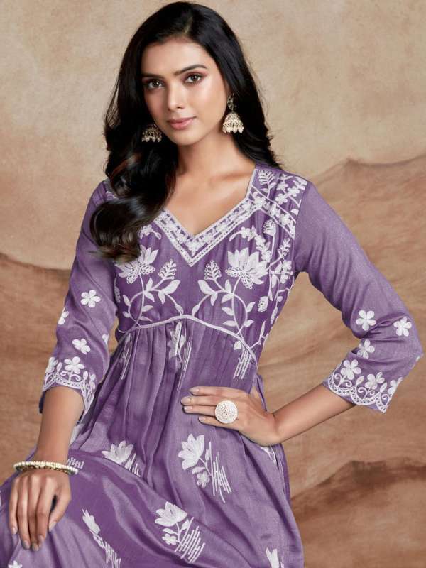 Myntra anarkali frock clearance