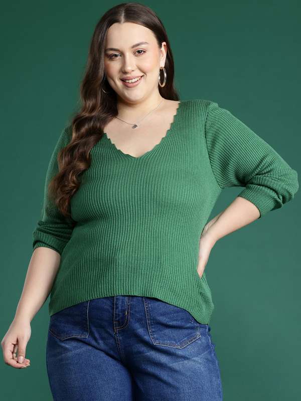 Plus Size Sweaters Buy Plus Size Sweaters online in India