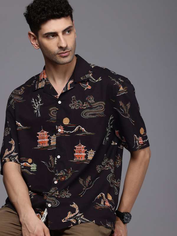 Burberry mens casual shirts top