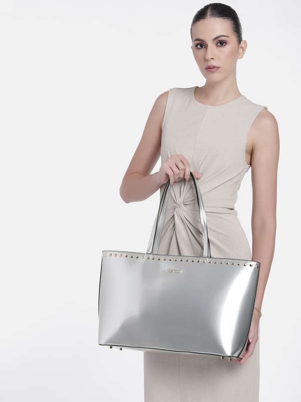 Womens silver handbags on sale