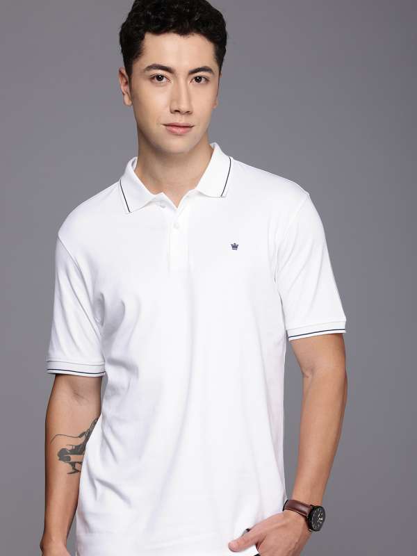 Pure white polo on sale
