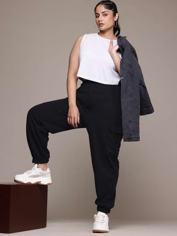 Womens jogger style trousers top
