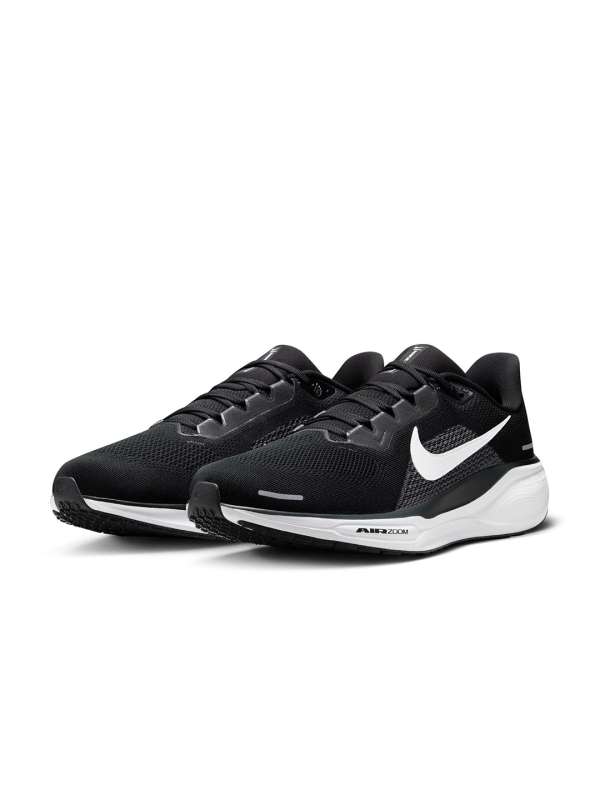 Nike zoom pegasus 33 black running shoes online