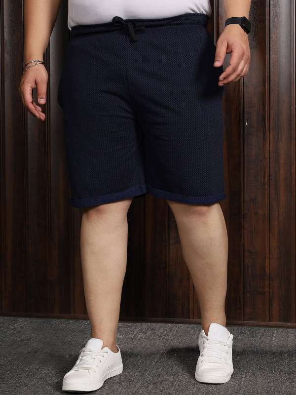 Plus size mens shorts india discount