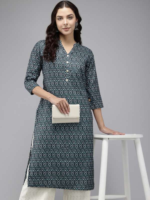 Vedic Black Kurtas Buy Vedic Black Kurtas online in India