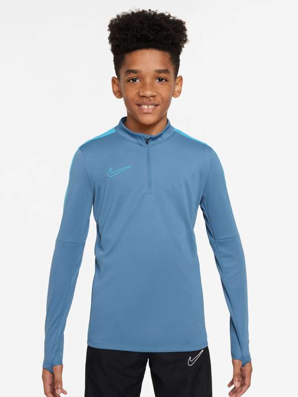 Nike Blue Solid Regular Fit Round Neck Tshirts Buy Nike Blue Solid Regular Fit Round Neck Tshirts online in India