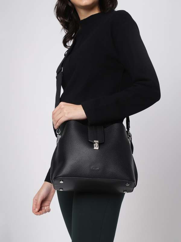 Women Black Sling Bags Buy Women Black Sling Bags online in India