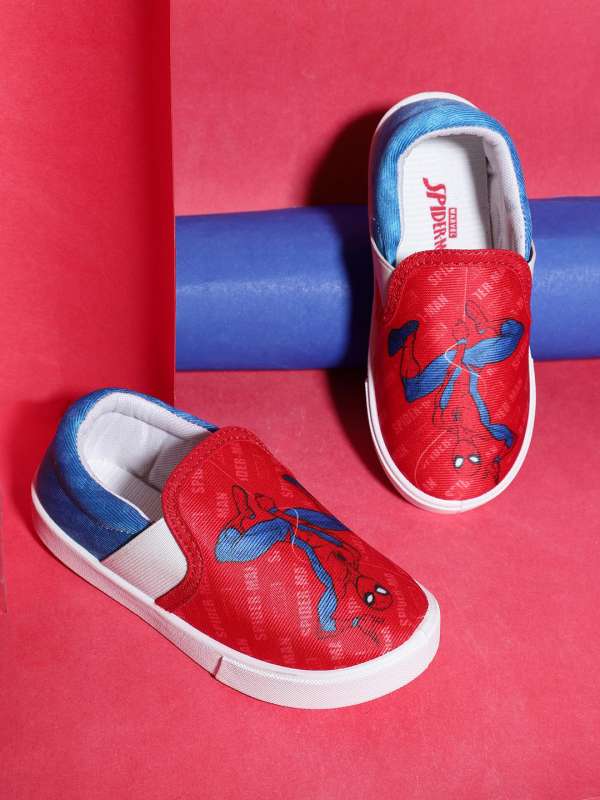 Shoes for boys red colour store