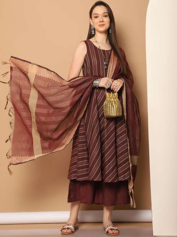 Ethnic Anarkali Kurta Sets Sandals Buy Ethnic Anarkali Kurta Sets Sandals online in India