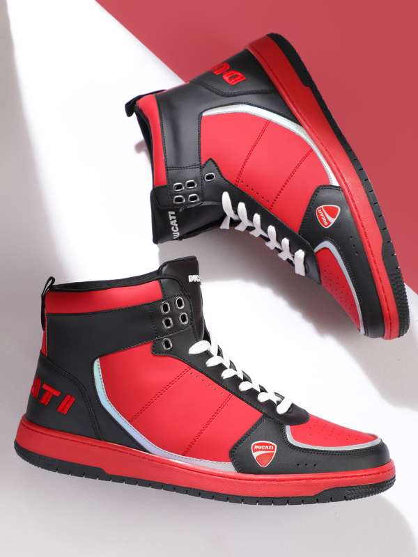 Puma ducati shoes red top