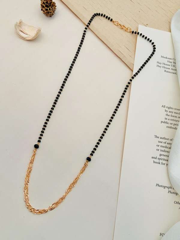 Gold Mangalsutra Under 5000 Buy Gold Mangalsutra Under 5000 online in India