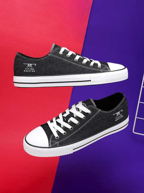 Buy Flying Machine Men Round Toe Comfort Insole Textile Sneakers Casual Shoes for Men 29985072 Myntra