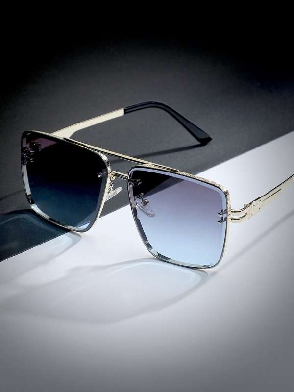 Blue Sunglasses Buy Blue Colour Sunglass Online in India Myntra