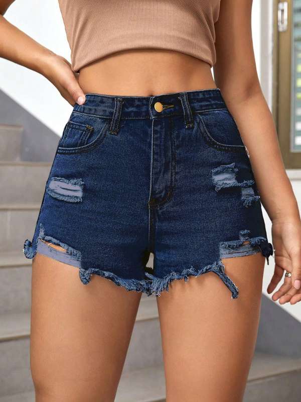 High Rise Shorts Buy High Rise Shorts online in India