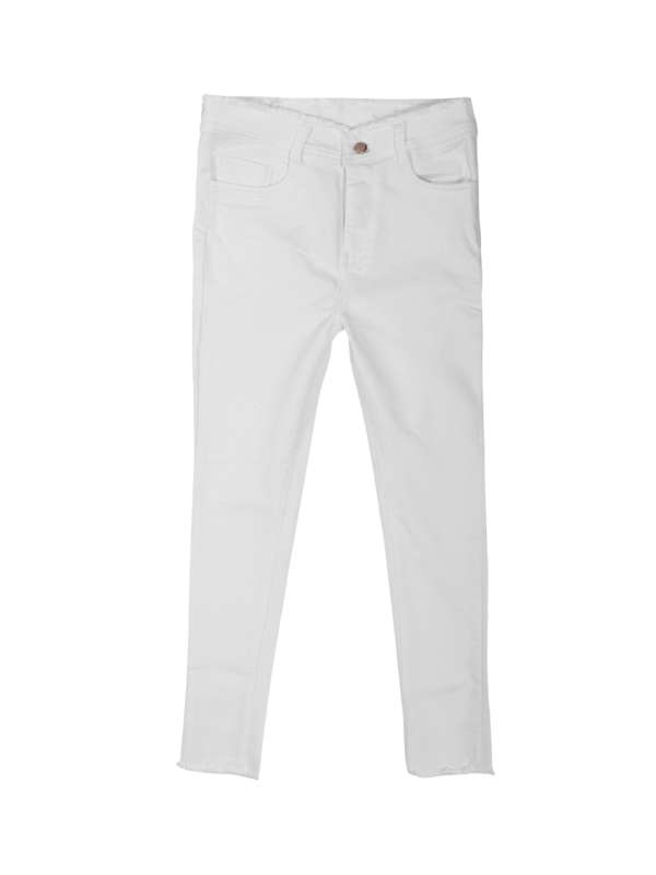 Buy White Jeans For Girls Online in India Myntra