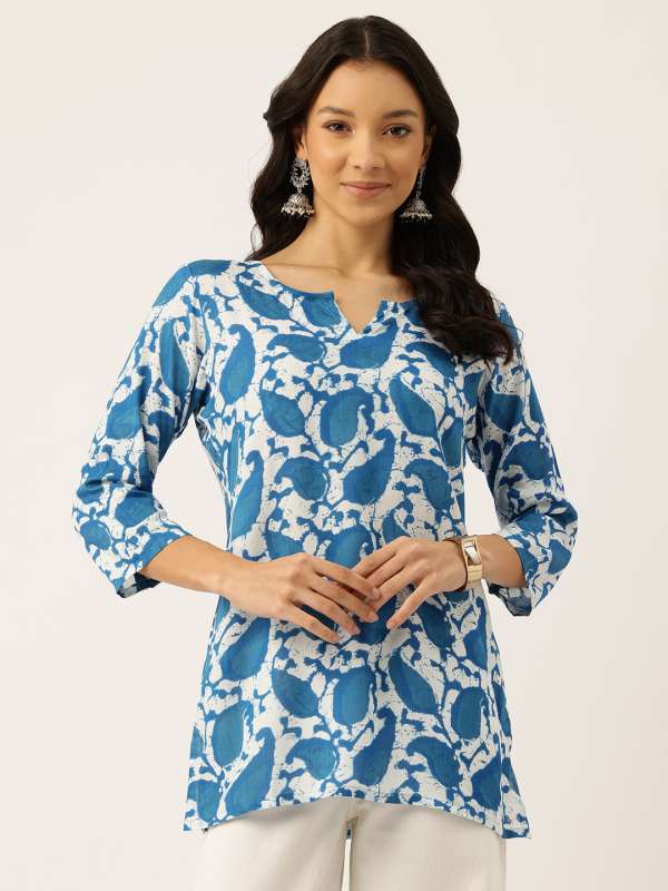 Paisley kurtis top