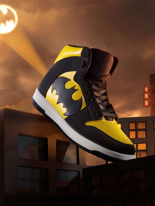 Batman high top sneakers clearance