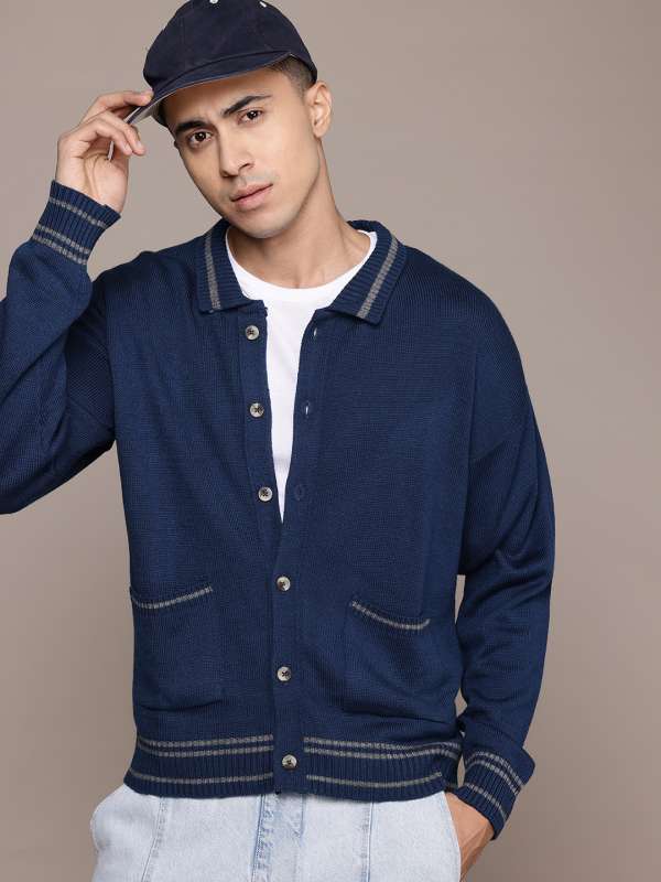 T shirt with cardigan male online