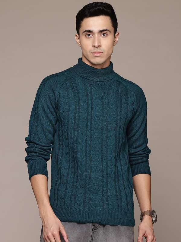 Teal colored sweaters cheap