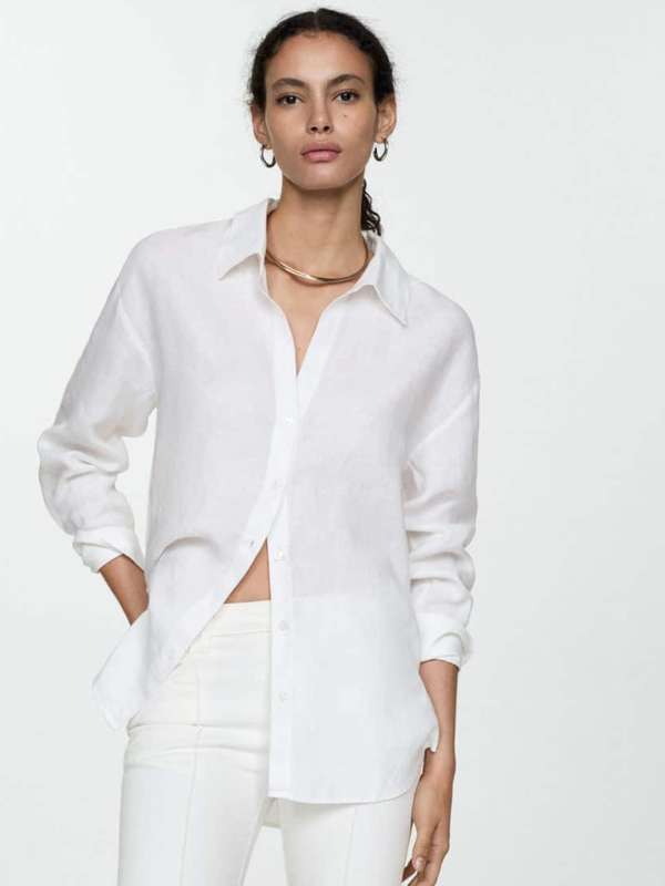 Mango shirts online hot sale