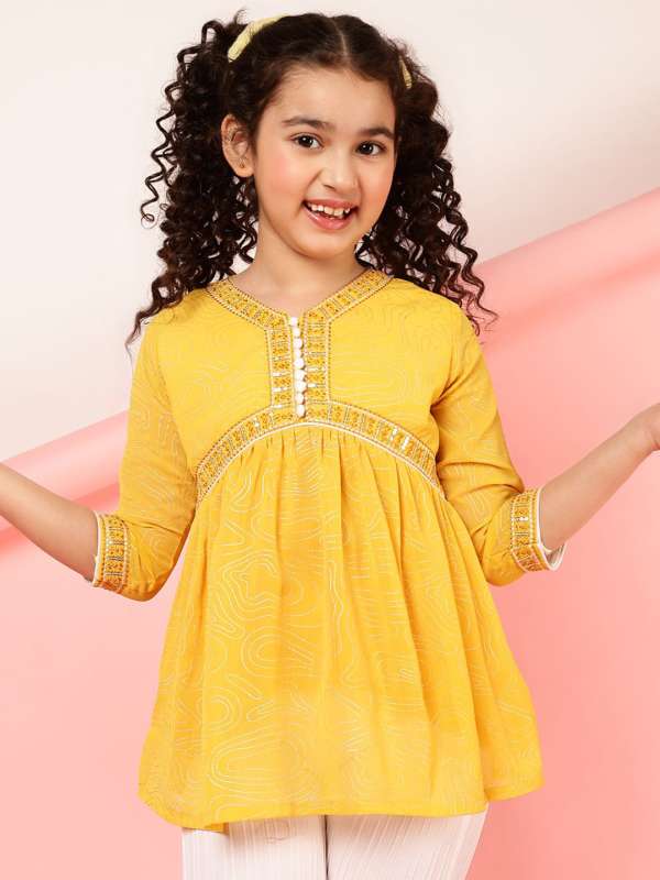 Party wear tops for kid girl on sale