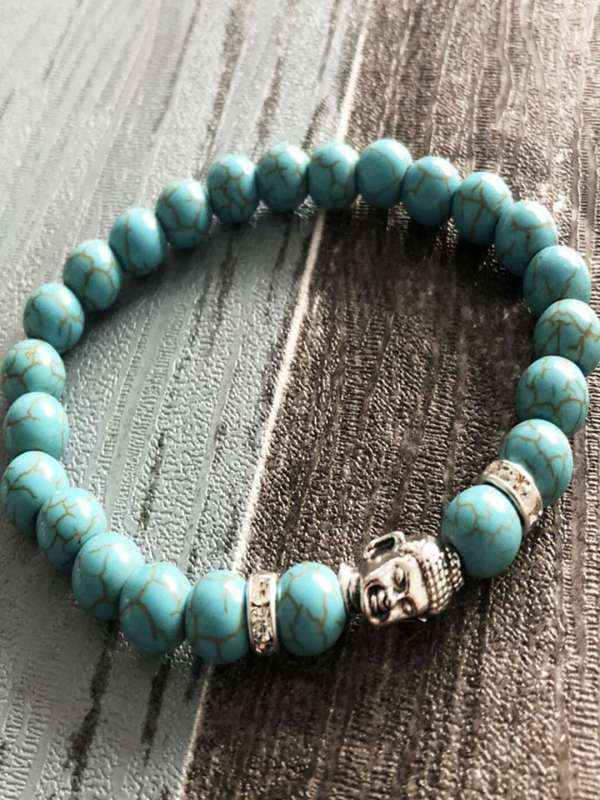 Turquoise Blue Bracelet Buy Turquoise Blue Bracelet online in India
