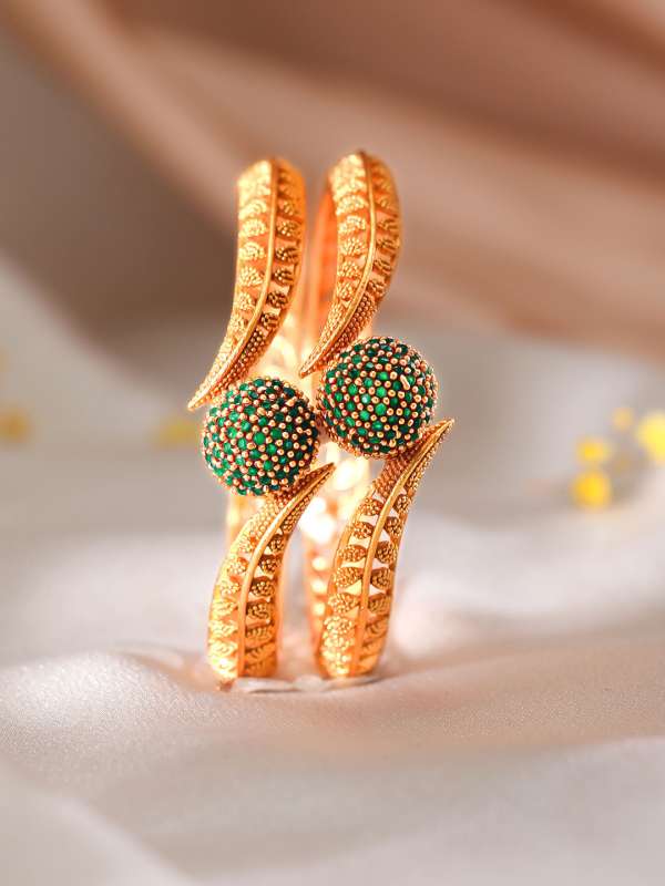 Shop For Gold Bangles Online Gold Bangle Design Myntra