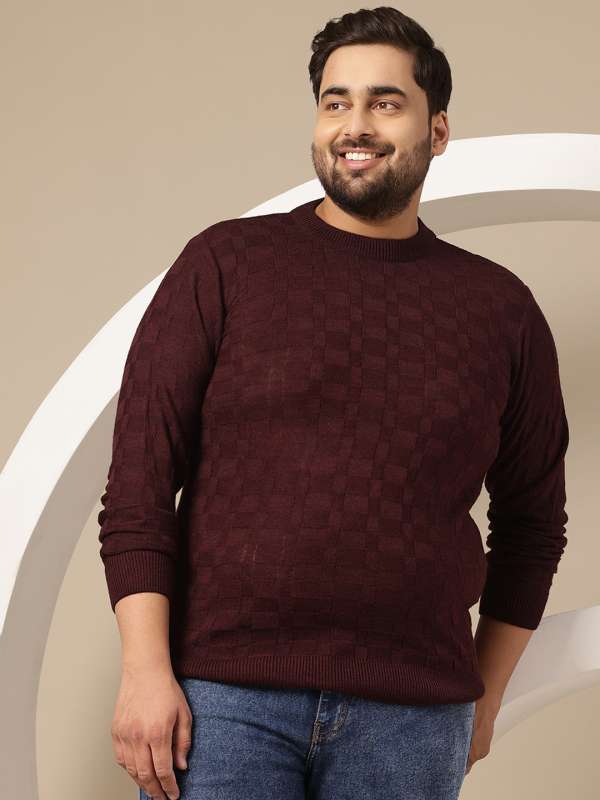 Plus Size Men Sweaters Buy Plus Size Men Sweaters online in India