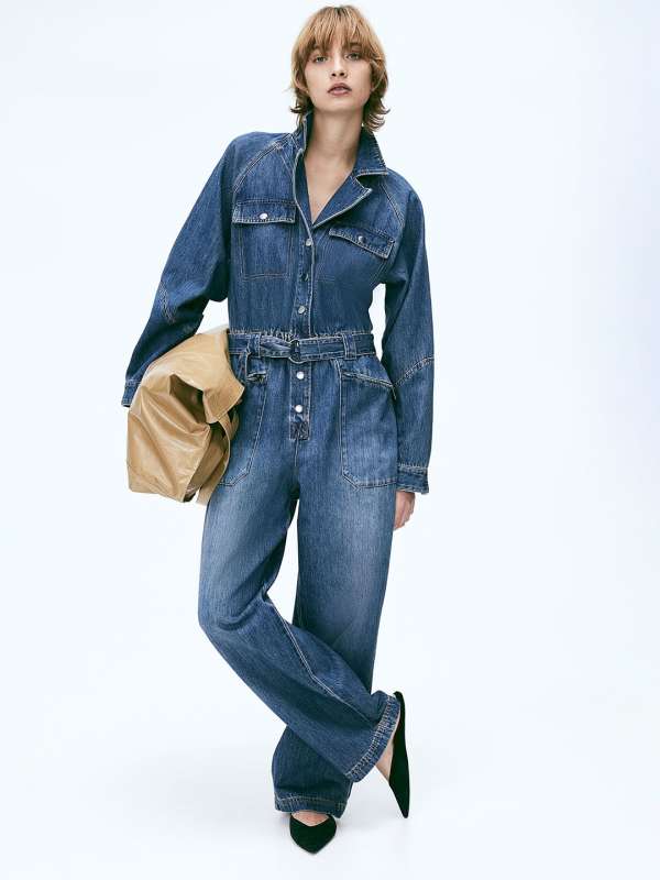 Jumpsuit denim h&m hotsell