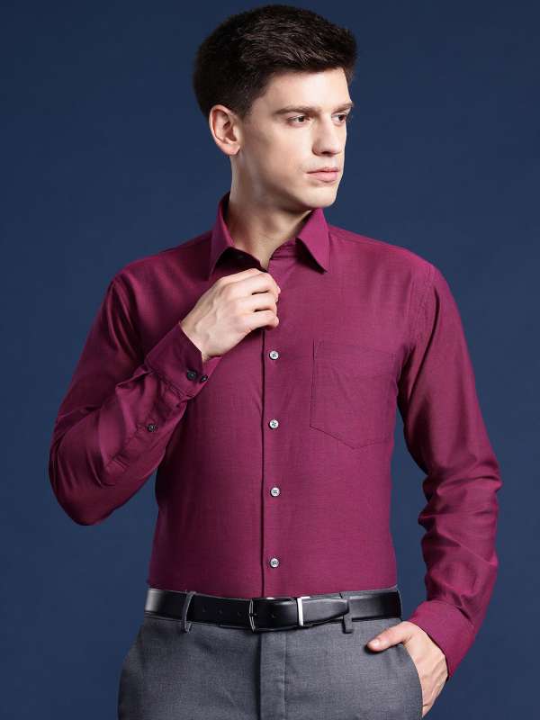 Magenta Shirts Buy Magenta Shirts online in India