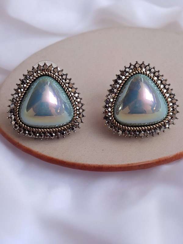Rudraksha earrings online sales