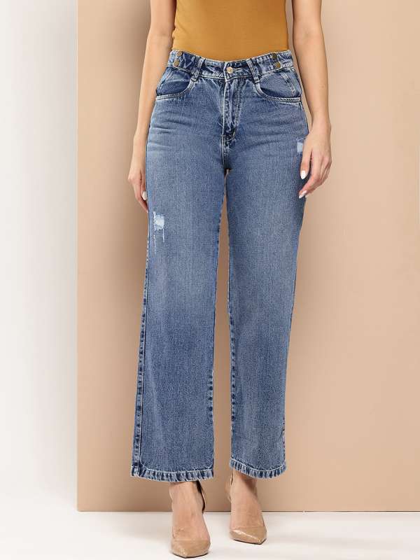 Women High Rise Jeans Buy High Rise Jeans Online Myntra