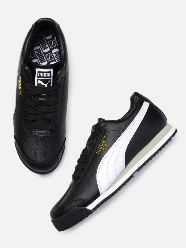 Puma Black Solid Leather Desierto Fun Sneakers 7134507.htm Buy Puma Black Solid Leather Desierto Fun Sneakers 7134507.htm online in India