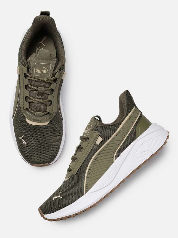 Puma Olive Green Enzo Street Shoes 6855474 Hem Buy Puma Olive Green Enzo Street Shoes 6855474 Hem online in India