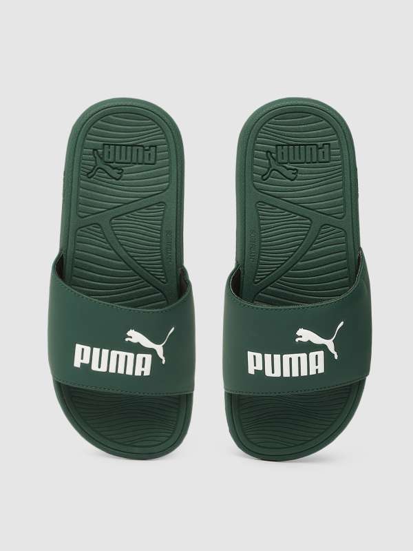 Puma slippers green deals