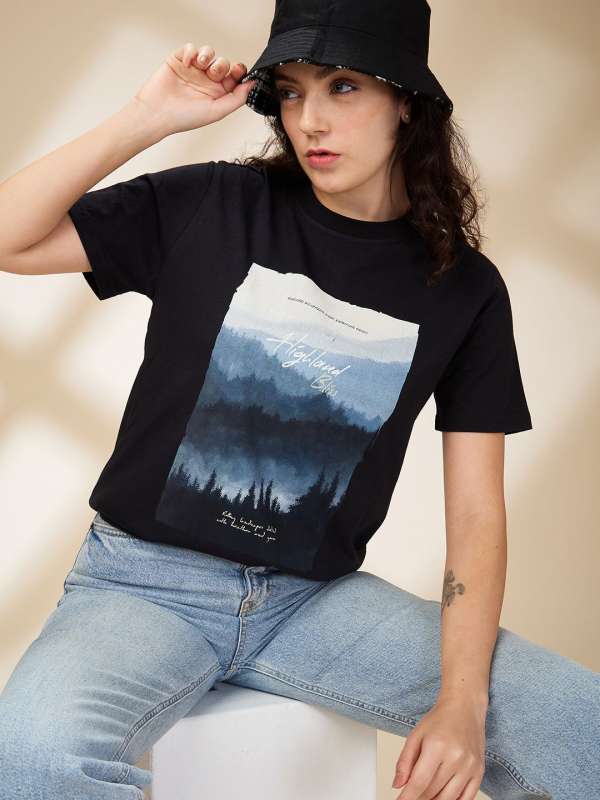 Hollister t shirts myntra shop