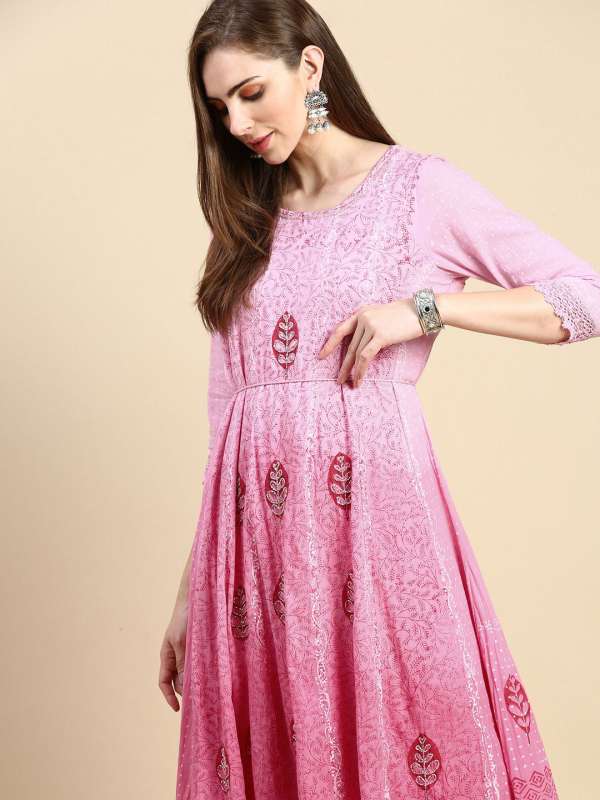 Buy Short Anarkali Kurtis Online in India Myntra